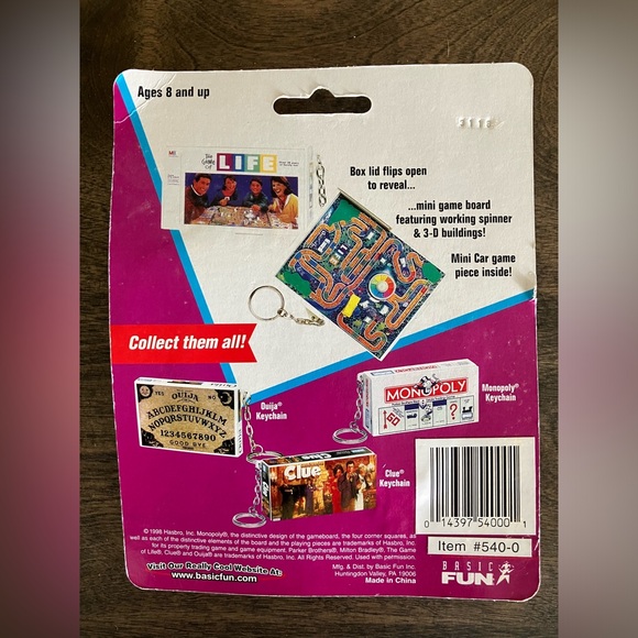 Life Basic Fun Miniature Toy Keychain - Picture 2 of 2